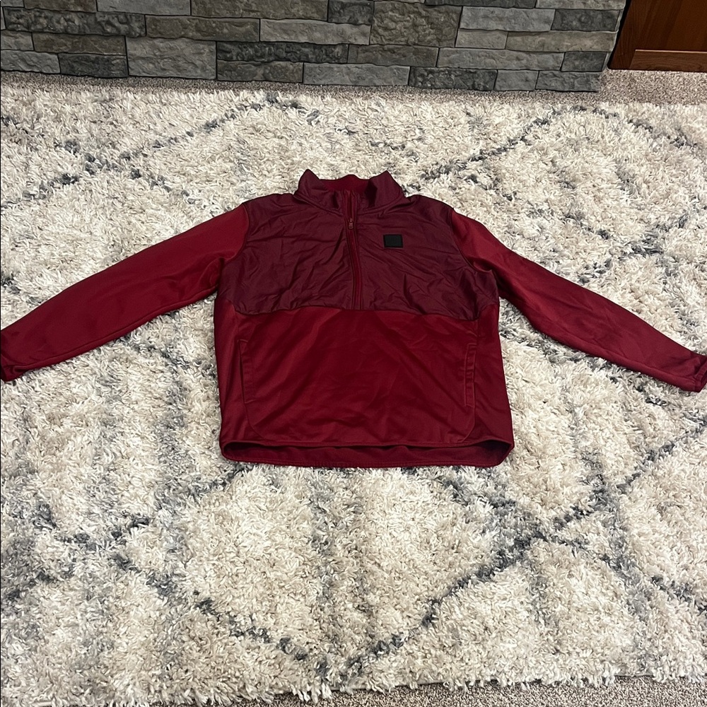 Under Armour Maroon Half-Zip Jacket